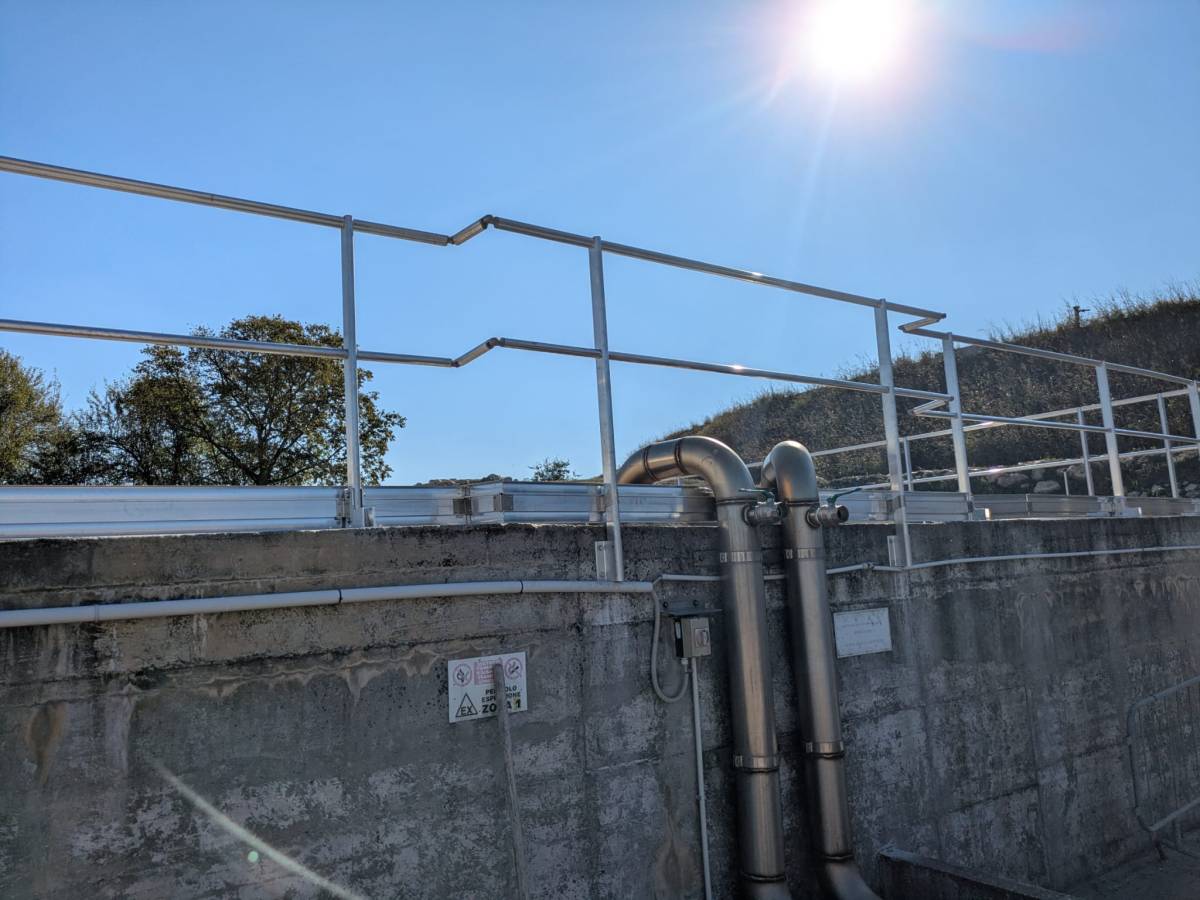 Messa in sicurezza di una stazione di compostaggio