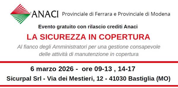Formazione per amministratori ANACI presso Sicurpal Srl